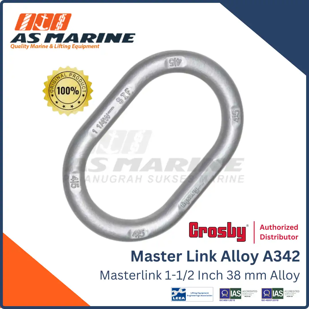 masterlink alloy crosby a342 1-1/2 Inch 38 mm